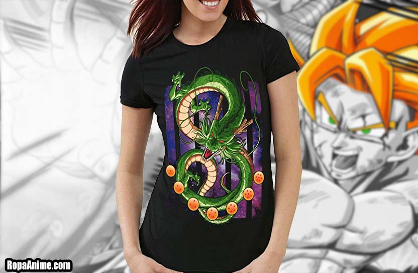 camiseta dragon ball mujer